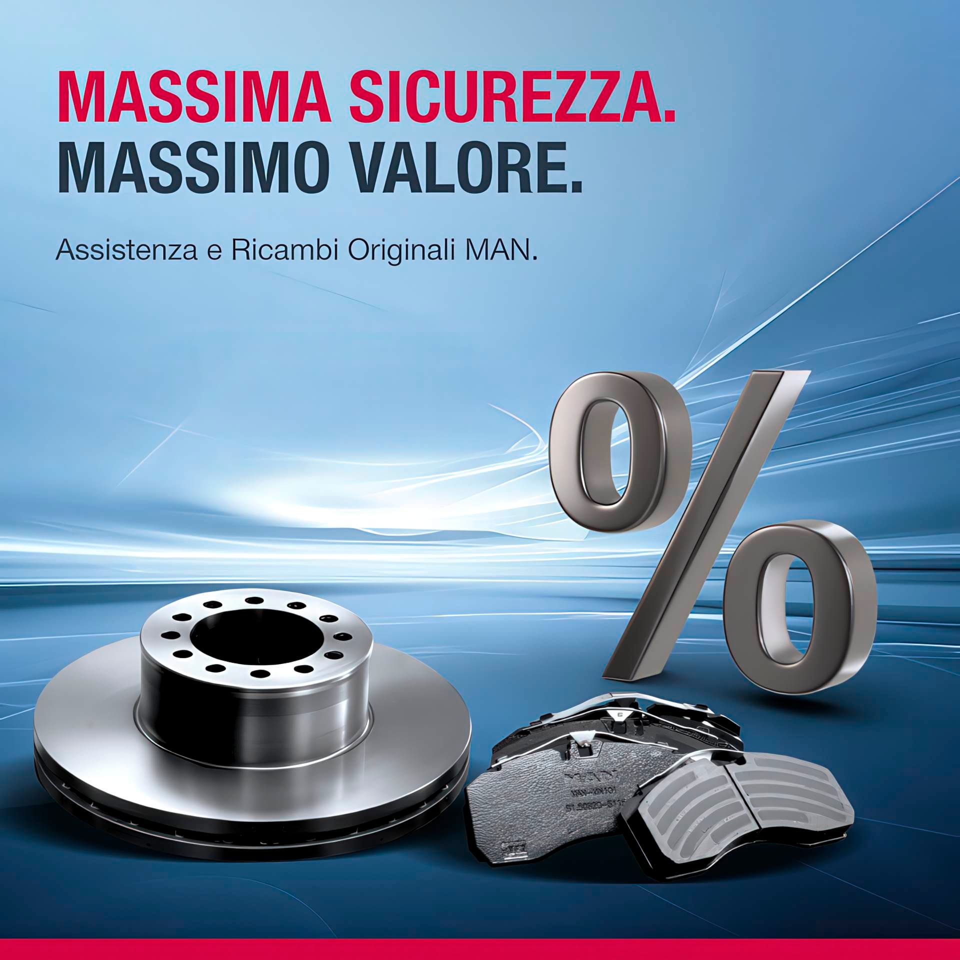 Offerta speciale: campagna ricambi MAN originali freni