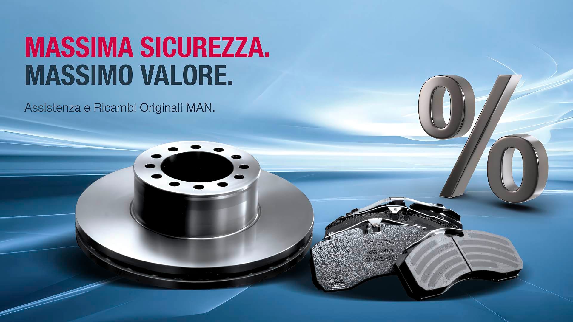 Offerta speciale: campagna ricambi MAN originali freni
